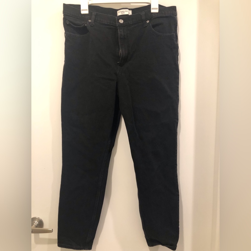 Abercrombie & Fitch the skinny hi-rise jeans SZ 33L or 16L